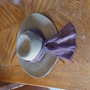 Straw Sun Beach Or Garden Hat